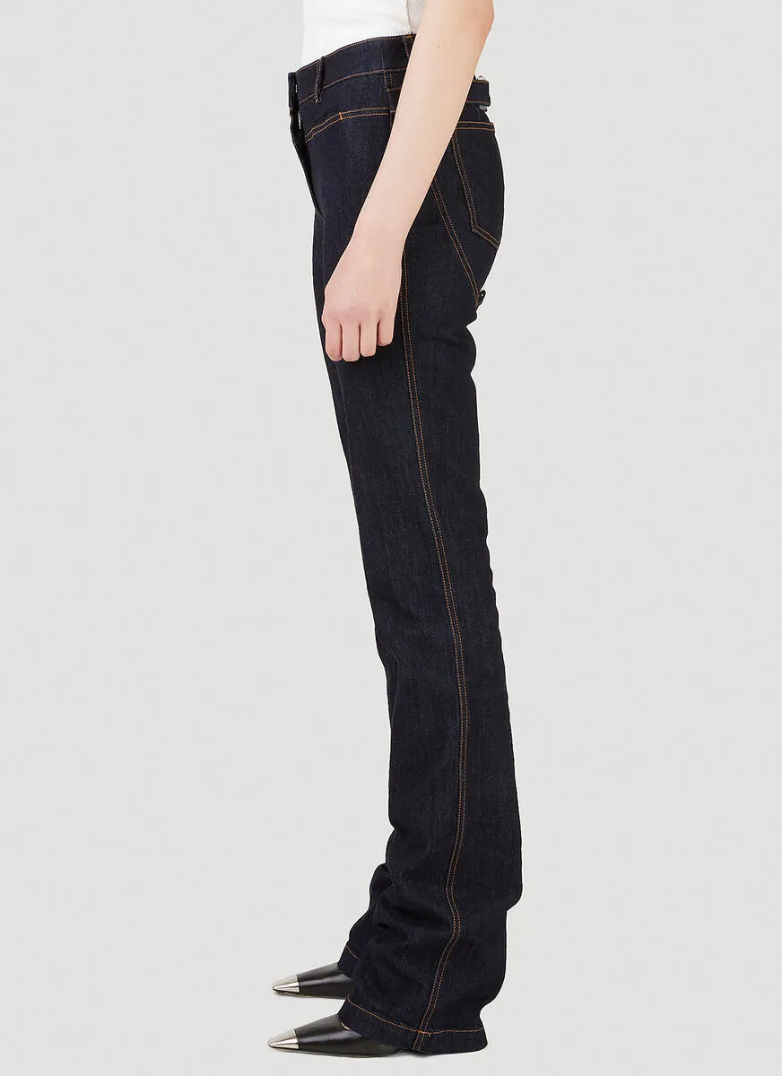 1017 ALYX 9SM Straight Leg Buckle Jeans