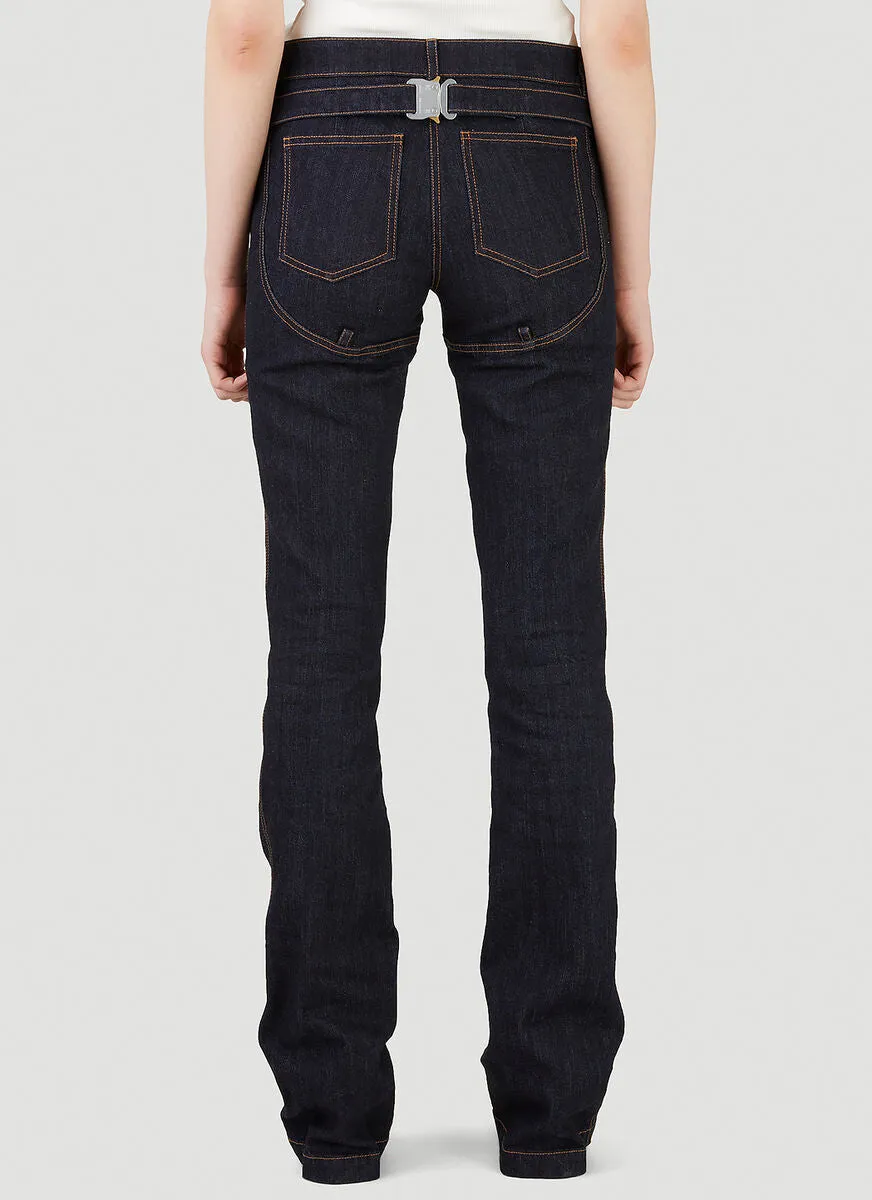 1017 ALYX 9SM Straight Leg Buckle Jeans
