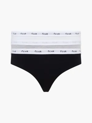 3 Pack FCUK Thongs