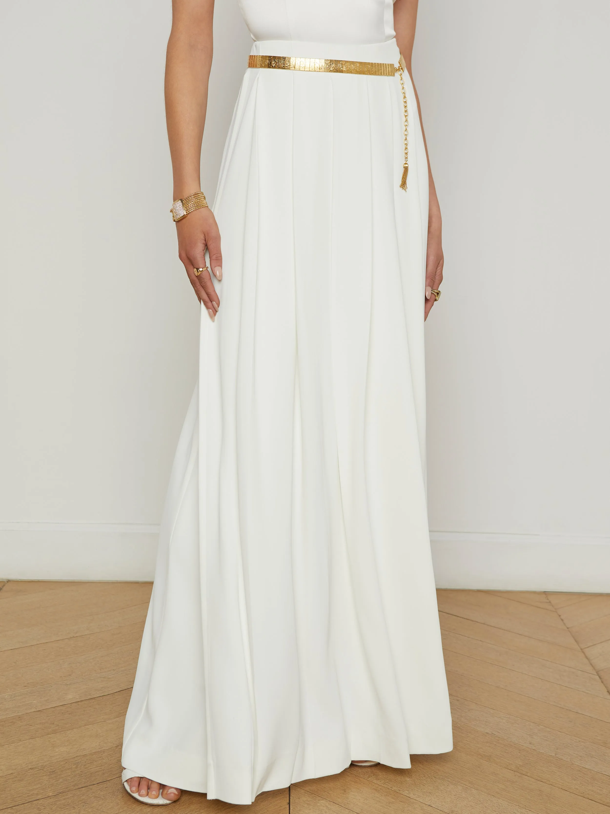 Aki Skirt-Front Pant