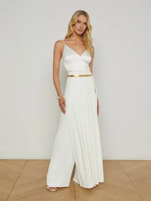 Aki Skirt-Front Pant