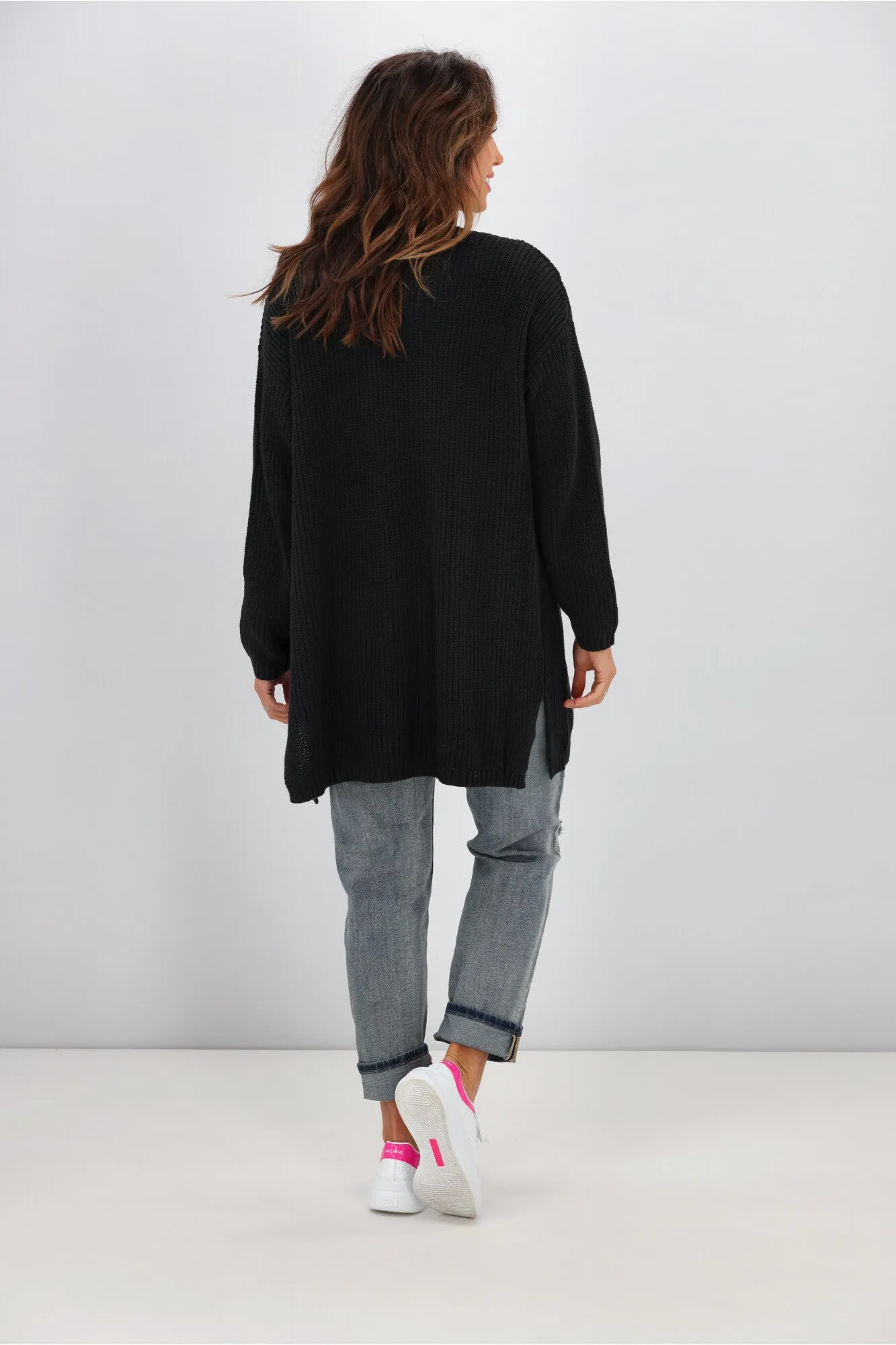 All About Eve Everyday Knit Cardi Black