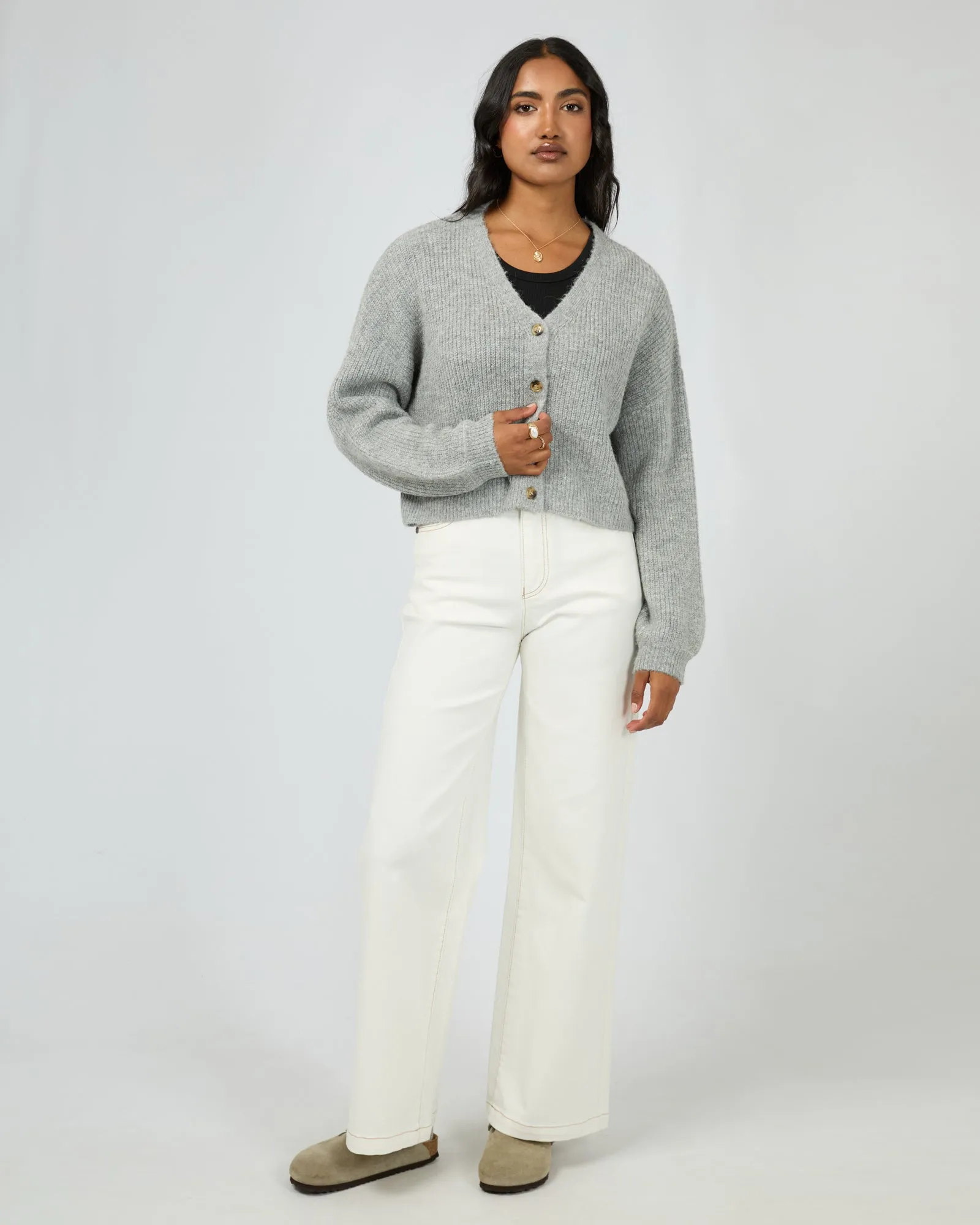 All About Eve Selena Knit Grey Marle