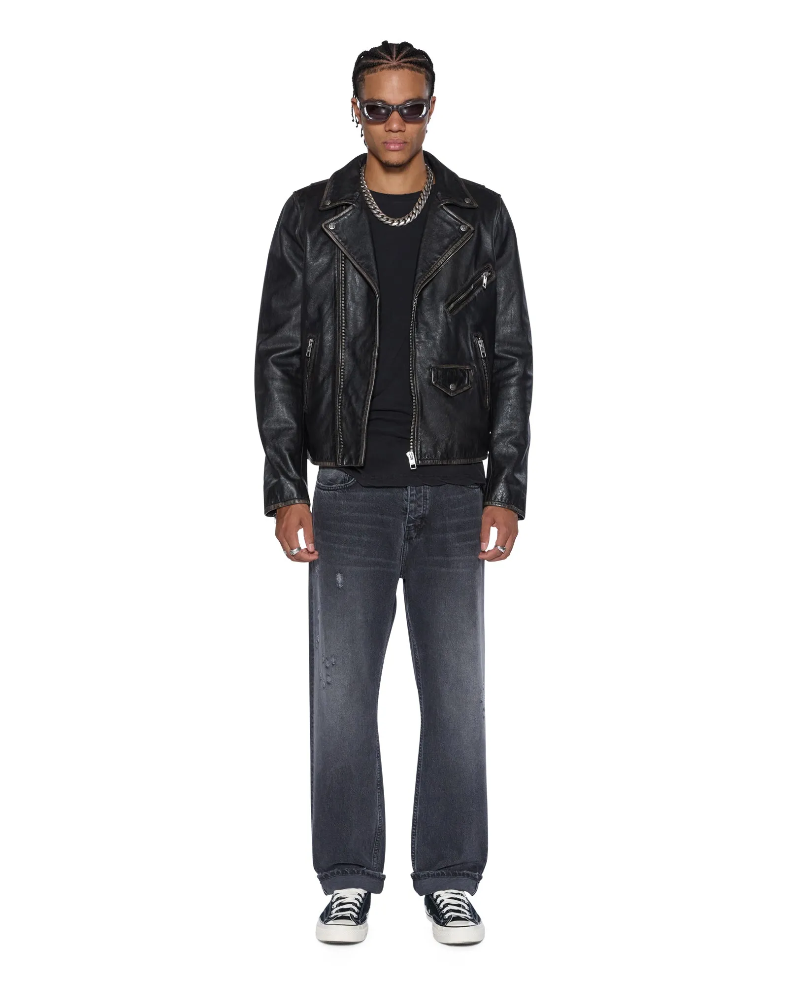 ANTI K SELVEDGE CHICAGO BLACK