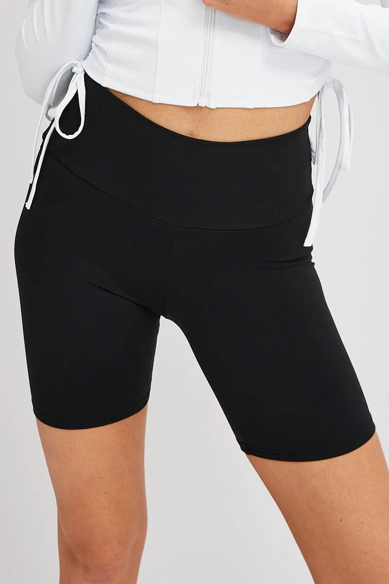 Black Bike Shorts