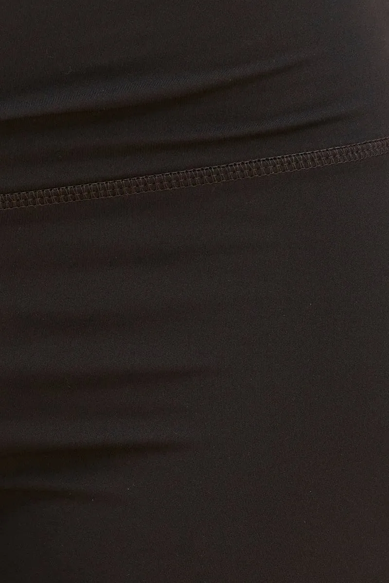 Black Sara 7" Bike Short