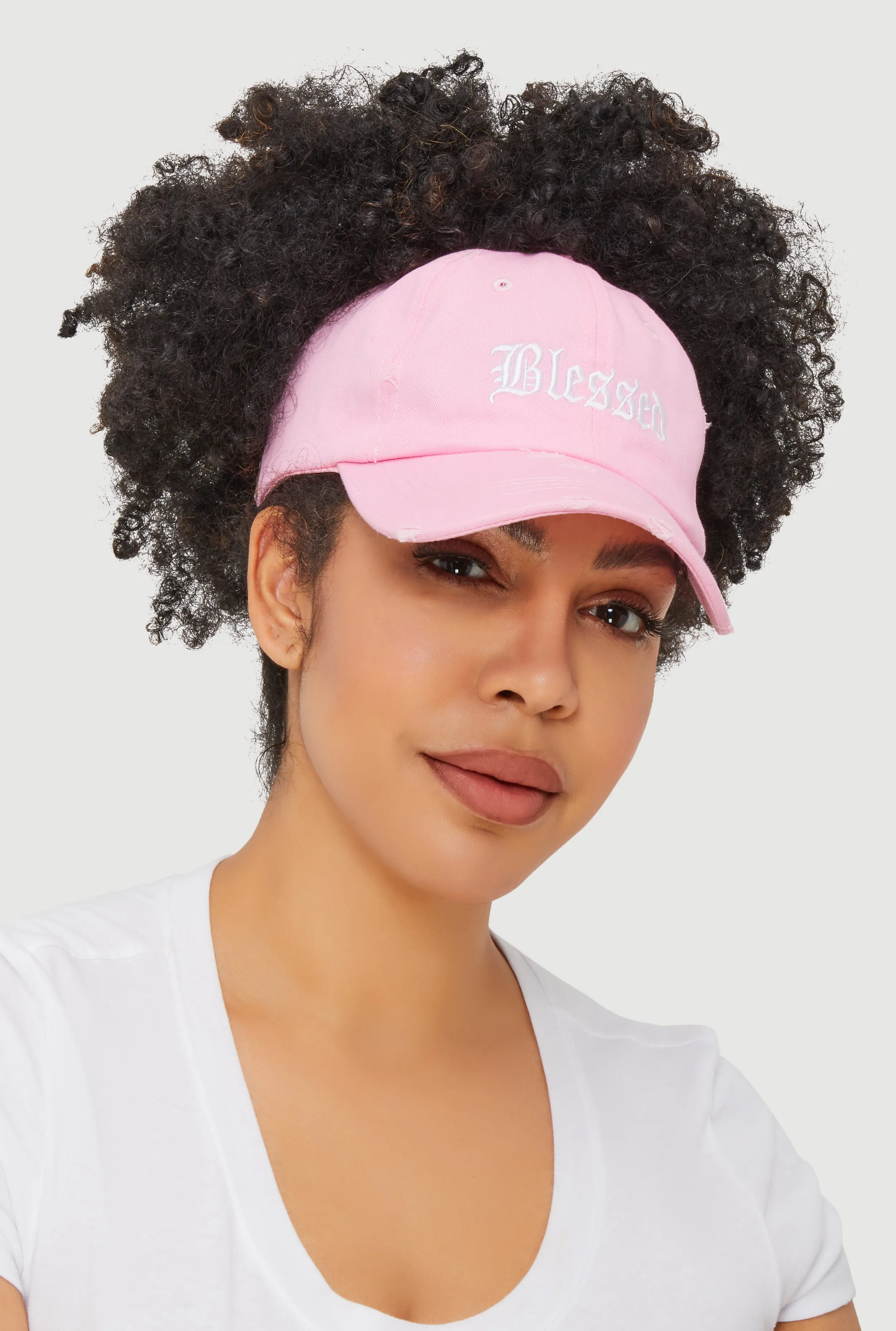 Blessed Backless Baseball Cap