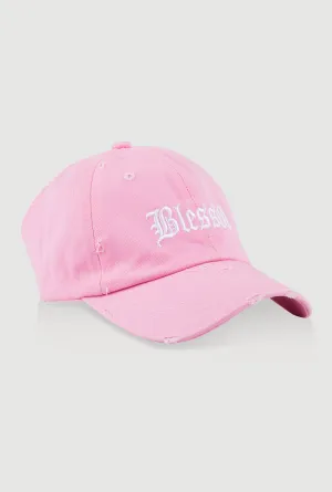 Blessed Backless Baseball Cap