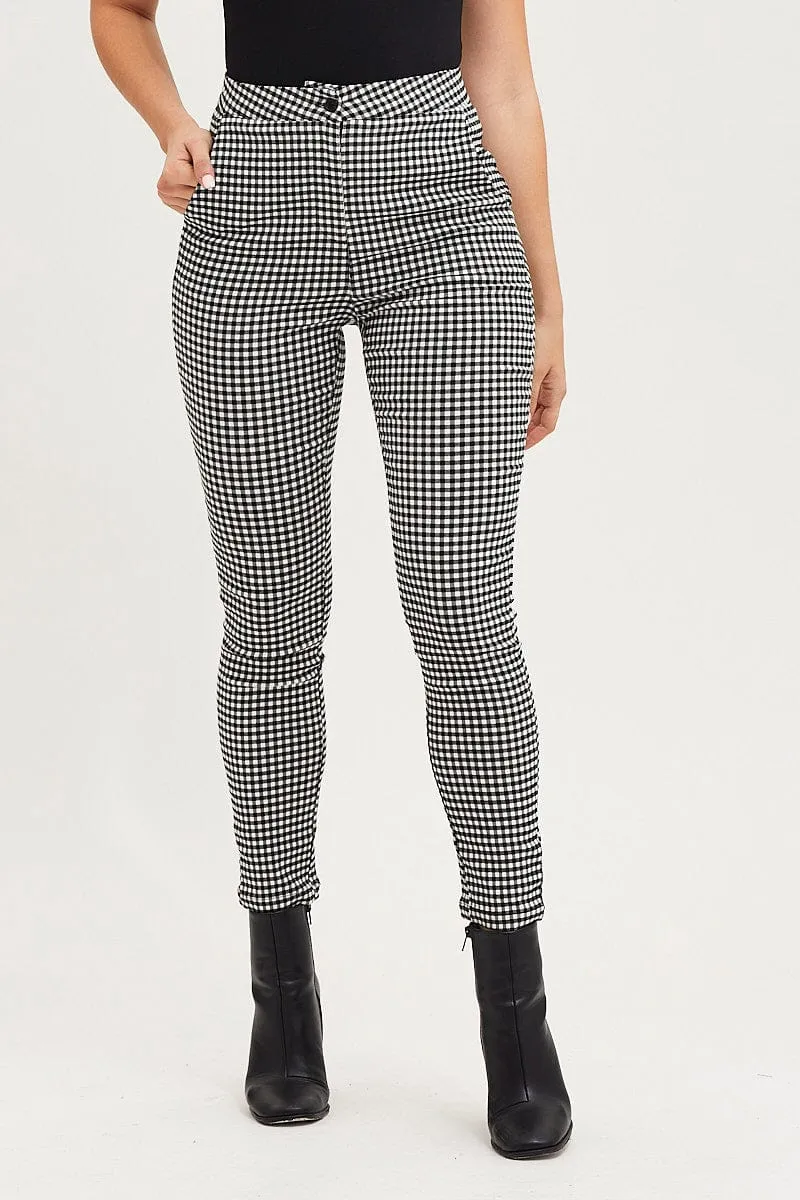 Check High Rise Leggings