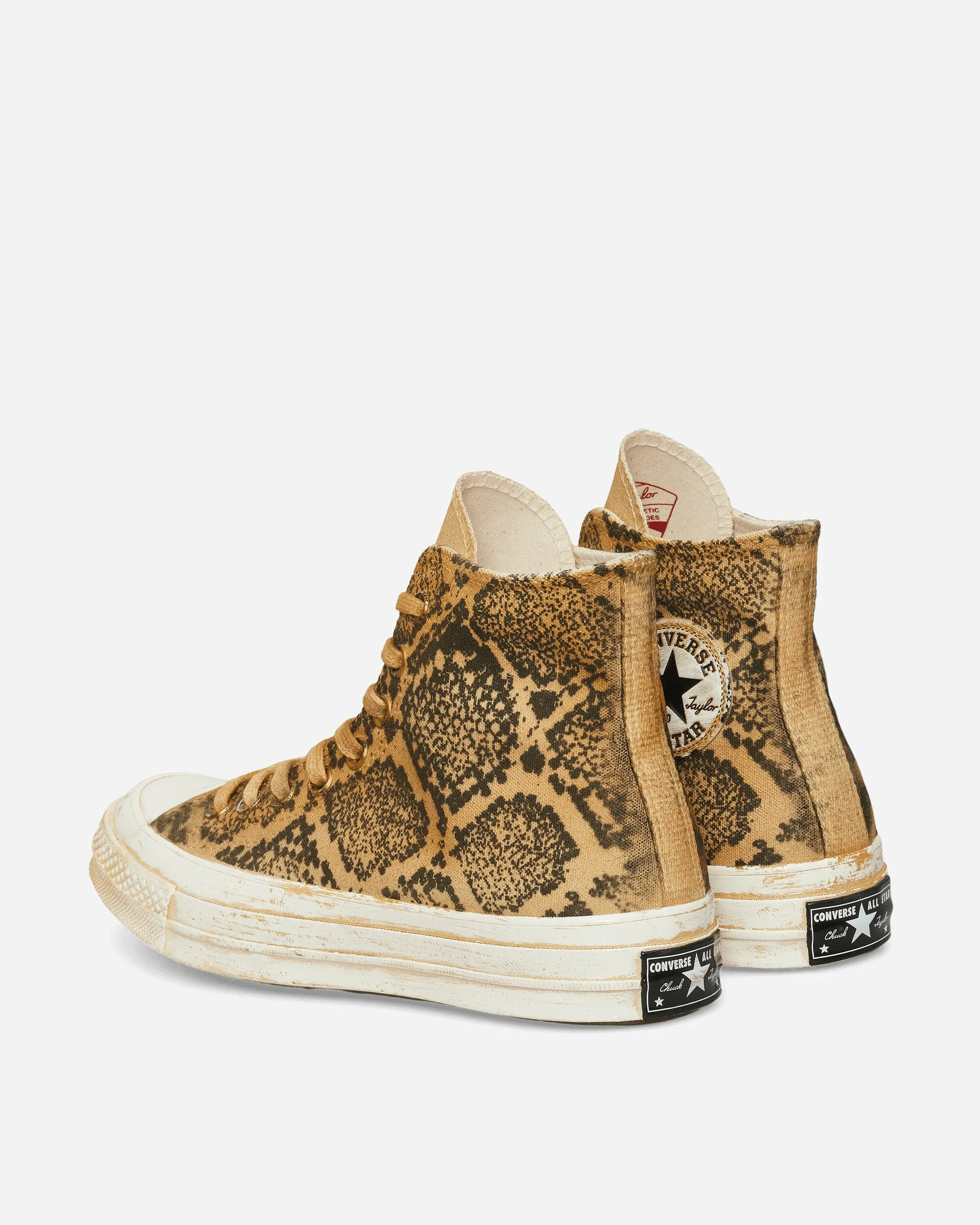 Chuck 70 Serpentine Sneakers Snake Brown