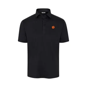 Clemson Featherweight Flex Polo Black