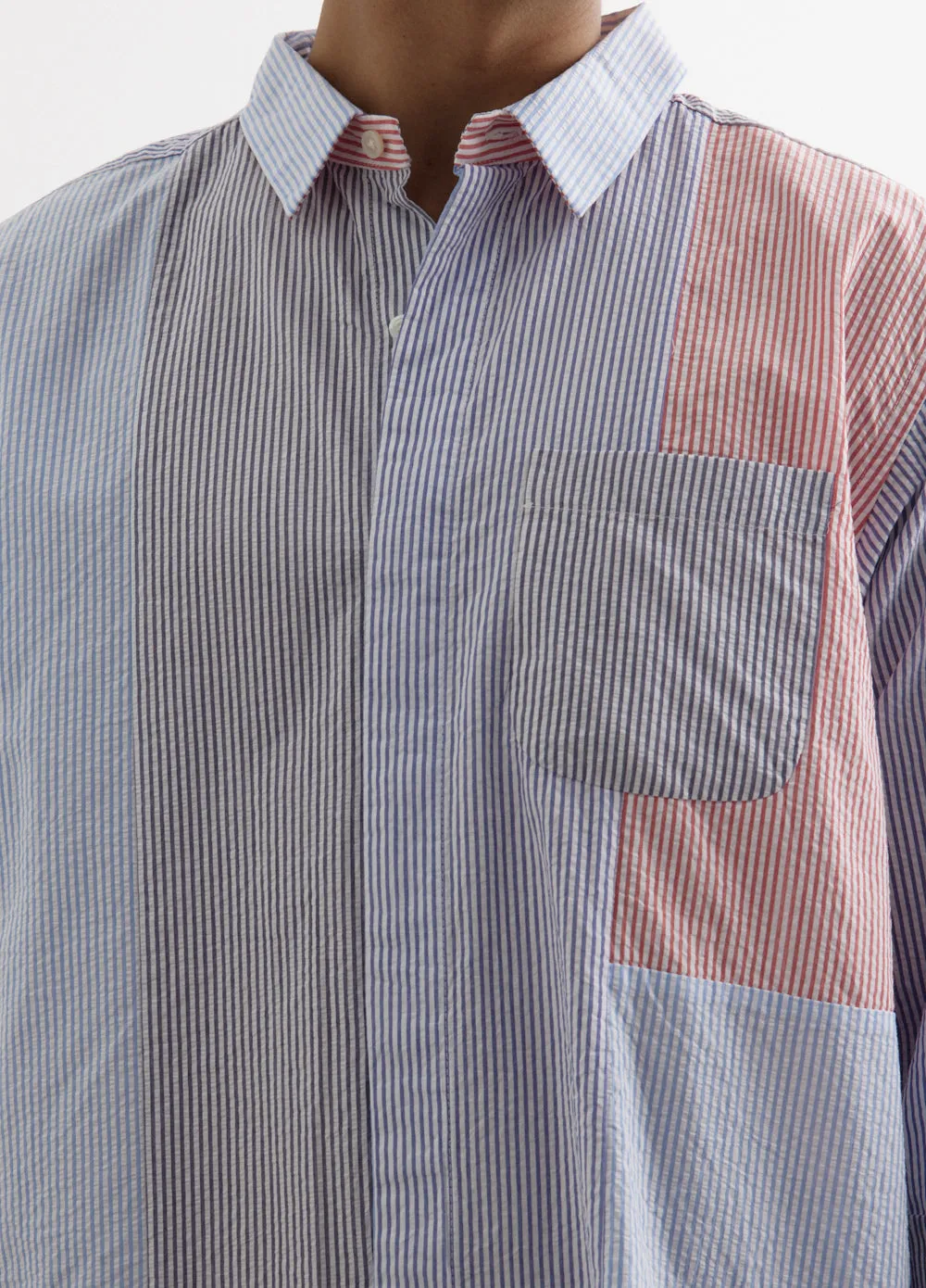 Combo Short Collar Shirt