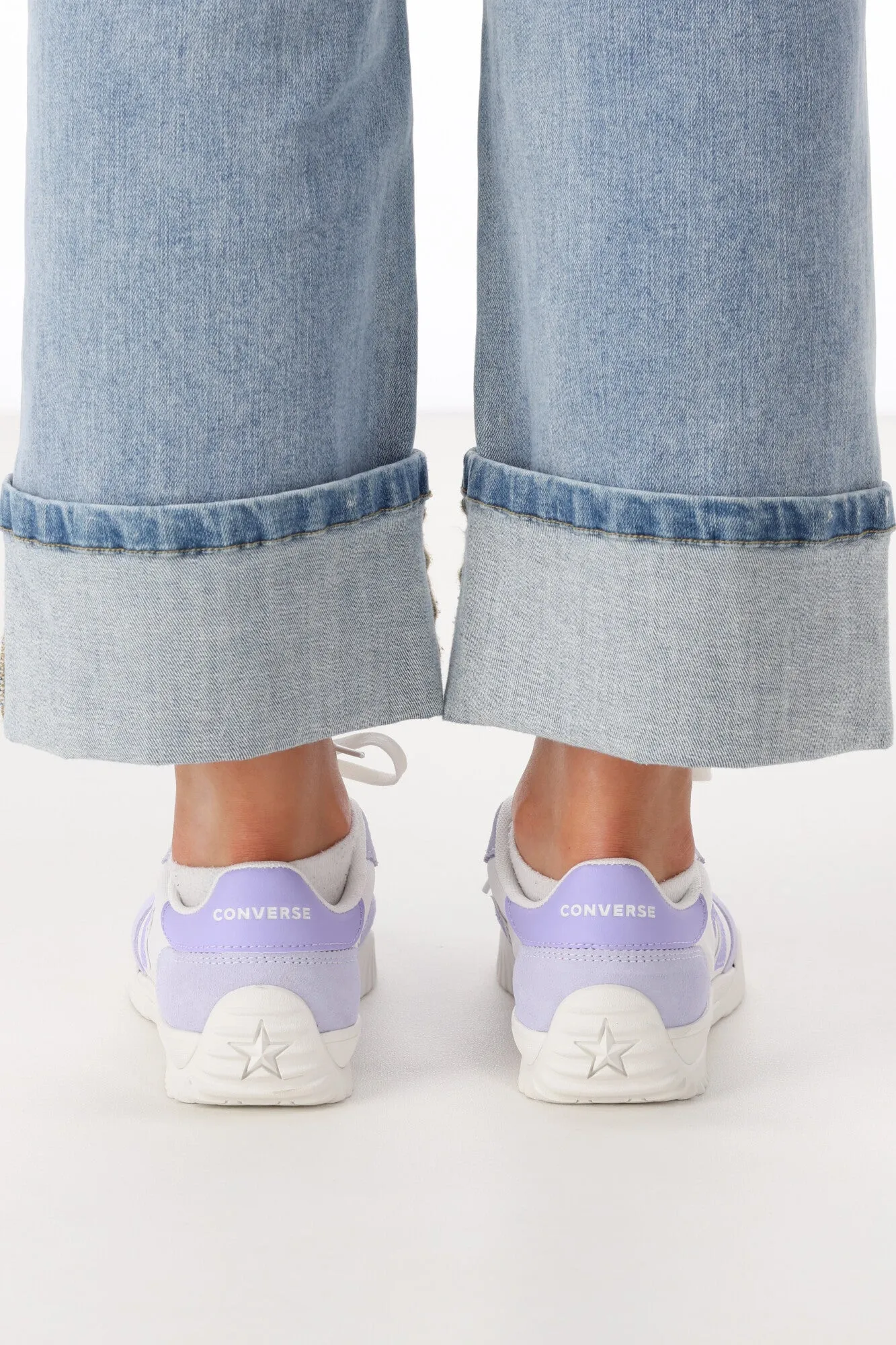 Converse Chuck Taylor Run Star Trainer Blueberry Ice/ Vintage White/ Violet Heat