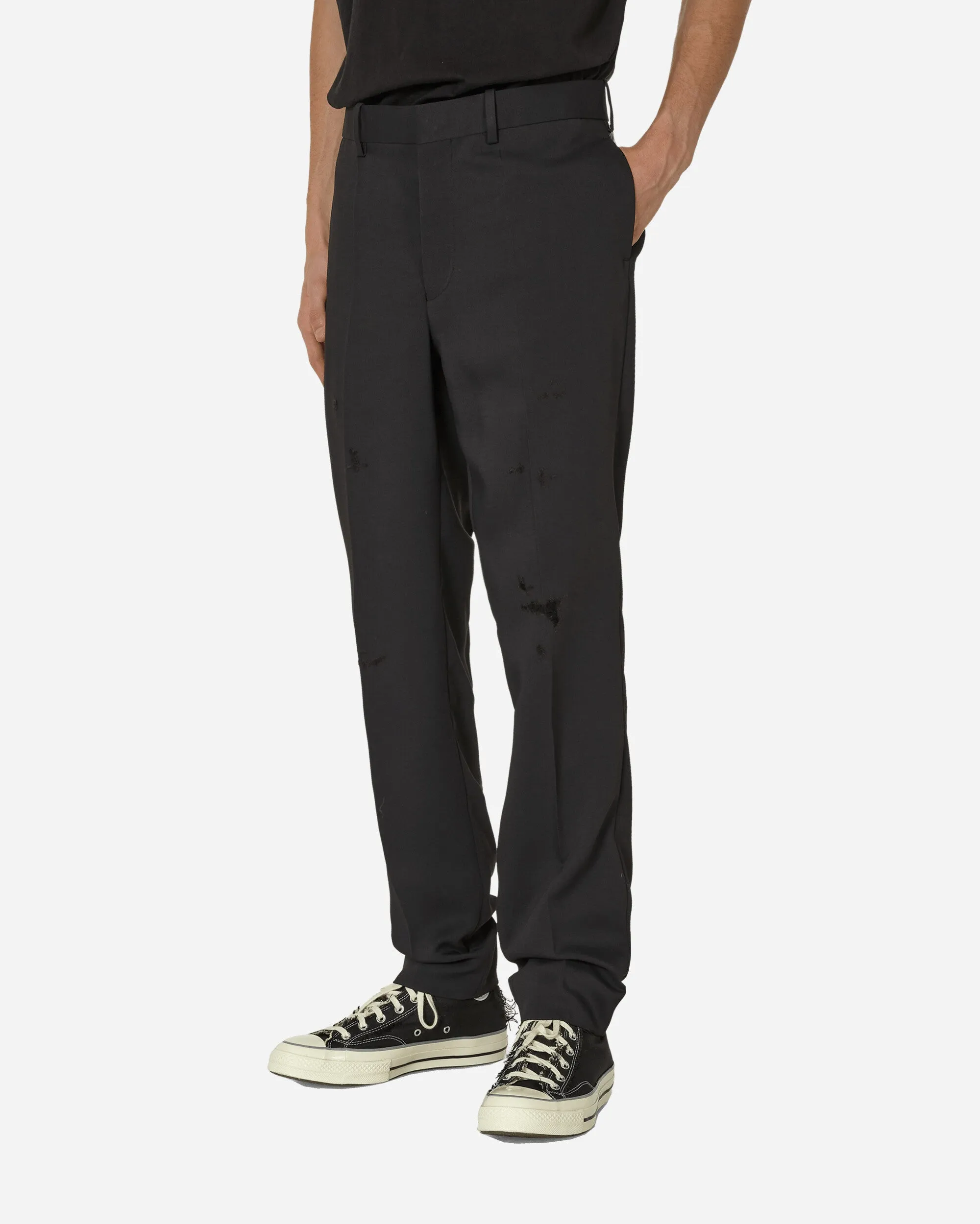 Damaged Trousers Black