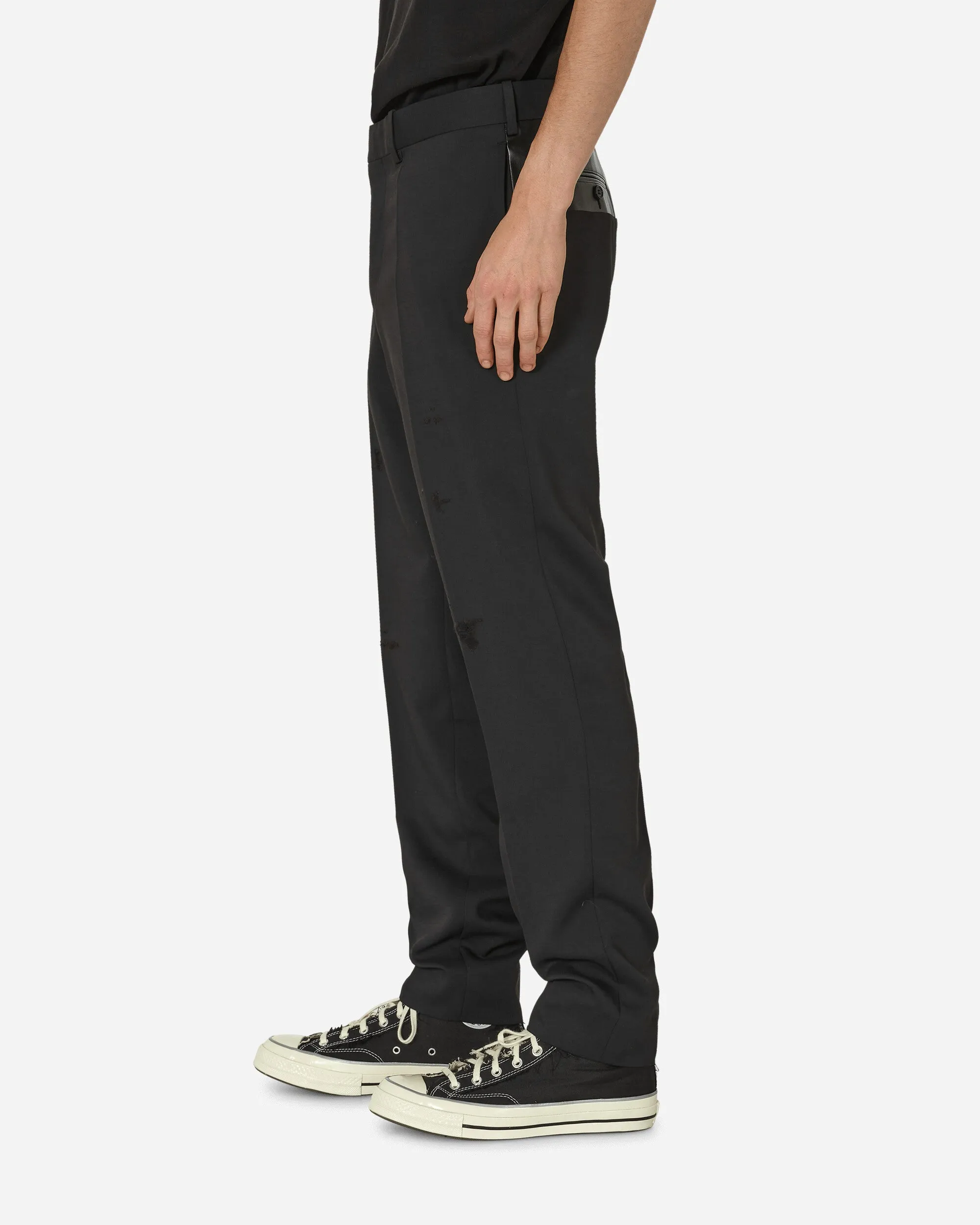 Damaged Trousers Black