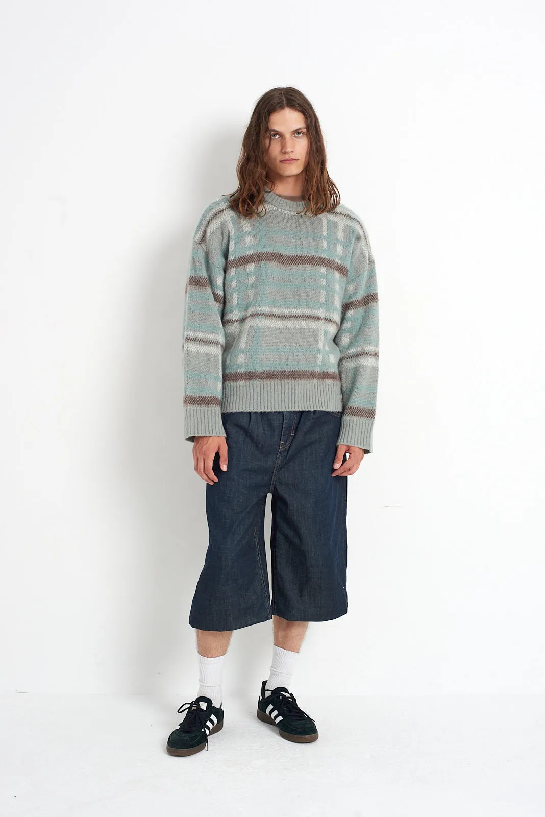 Dial Tartan Check Knit