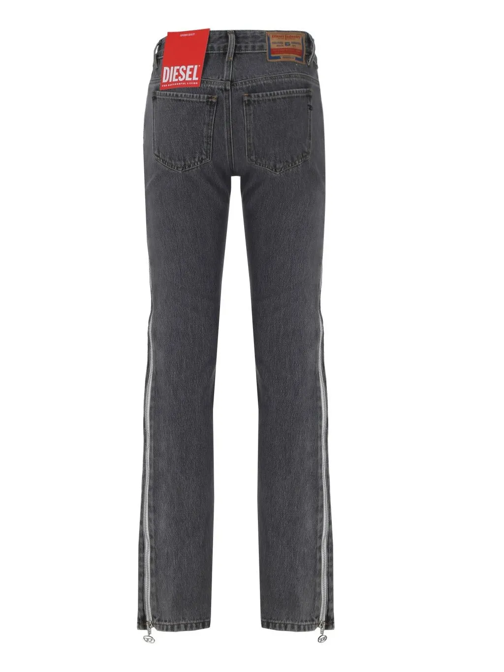 Diesel 2002 Side-Zipped Straight Leg Jeans