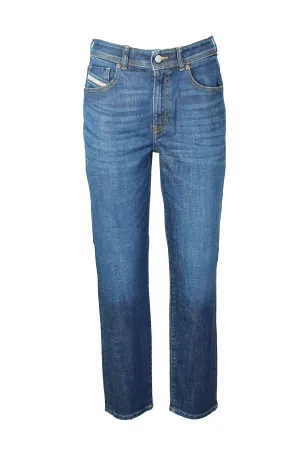 Diesel 2004 Mid-Rise Tapered Jeans