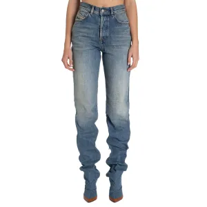 Diesel Straight Leg Denim Jeans