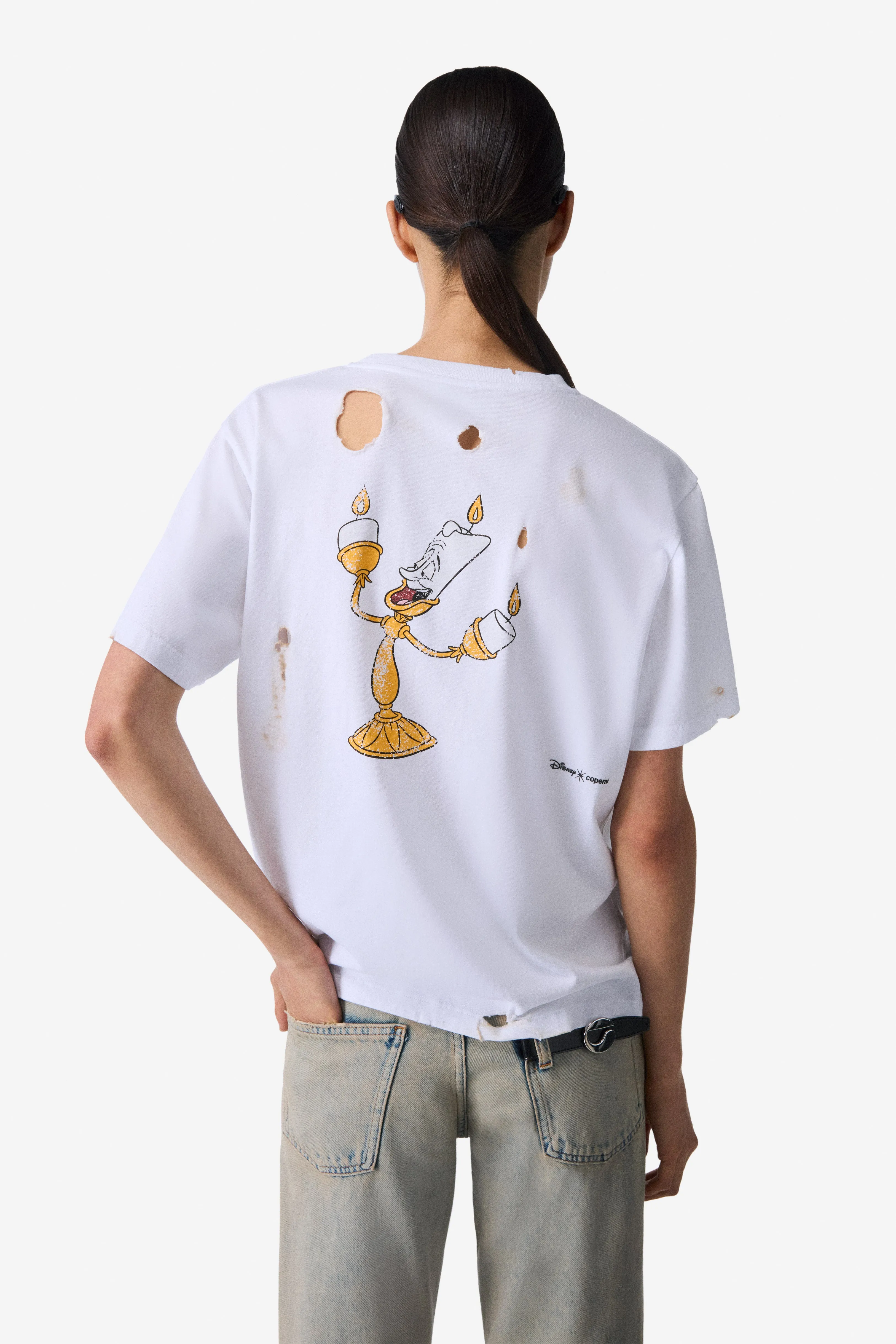 Disney X Coperni Burned By You Before Boxy T-Shirt