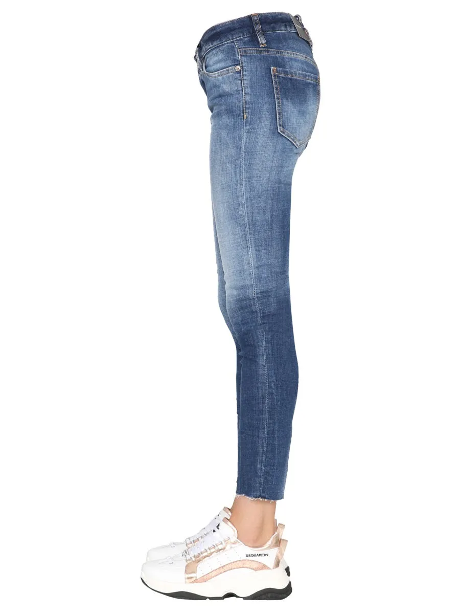 Dsquared2 Low Rise Slim-Fit Jeans