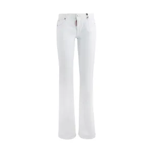 Dsquared2 Low Rise Stretched Jeans