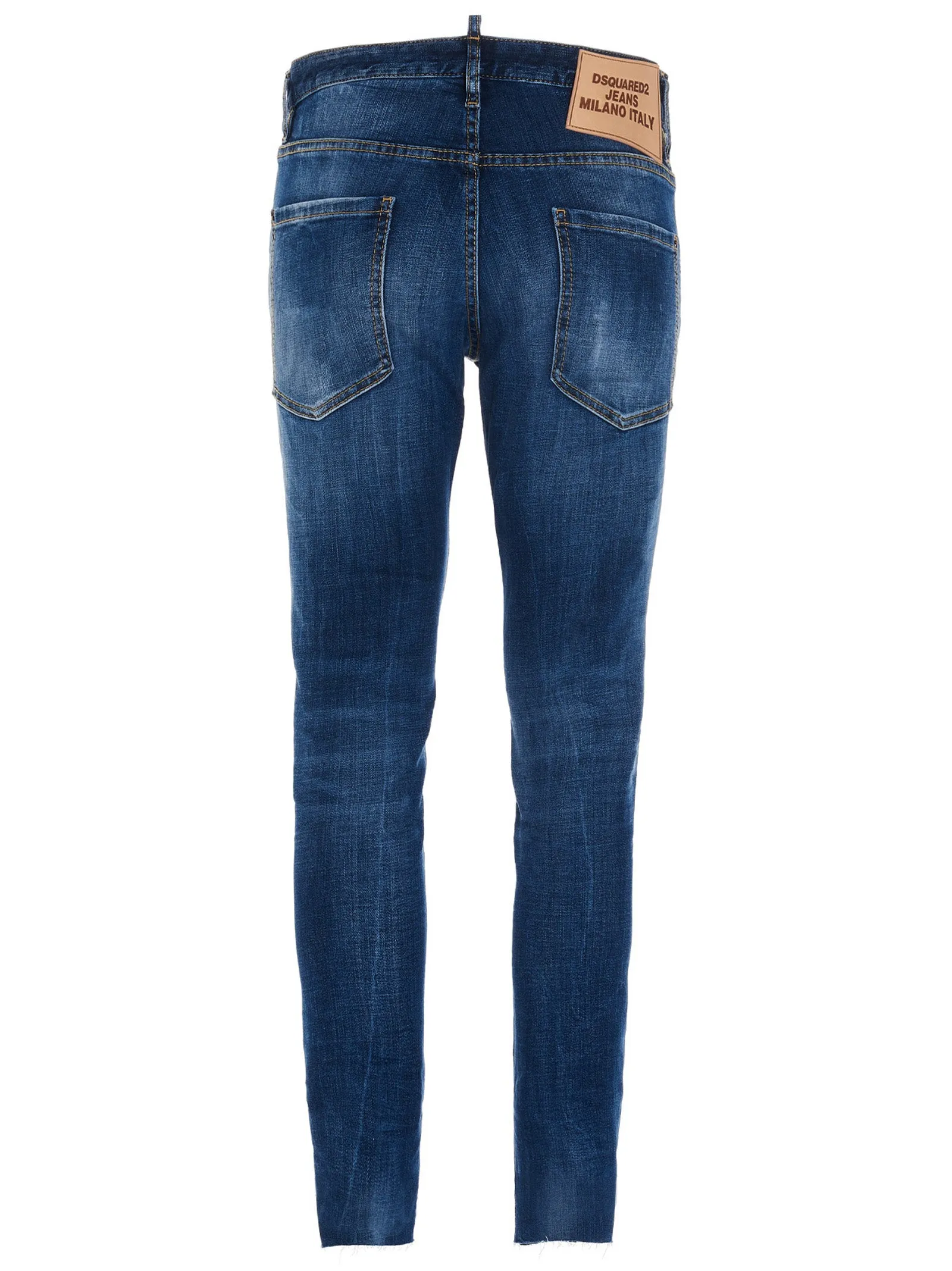 Dsquared2 Mid Rise Skinny-Fit Jeans