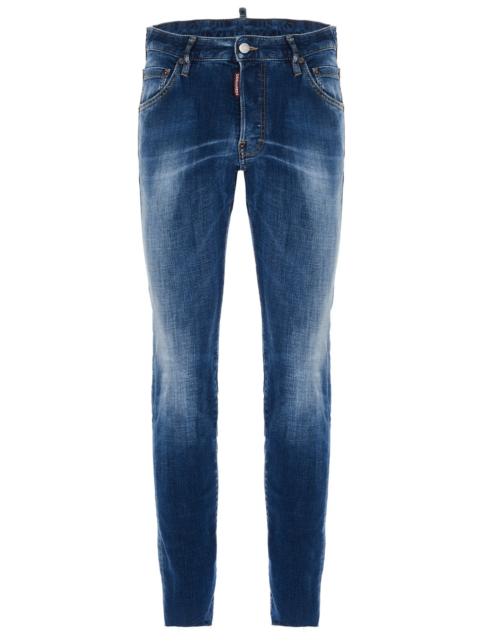 Dsquared2 Mid Rise Skinny-Fit Jeans