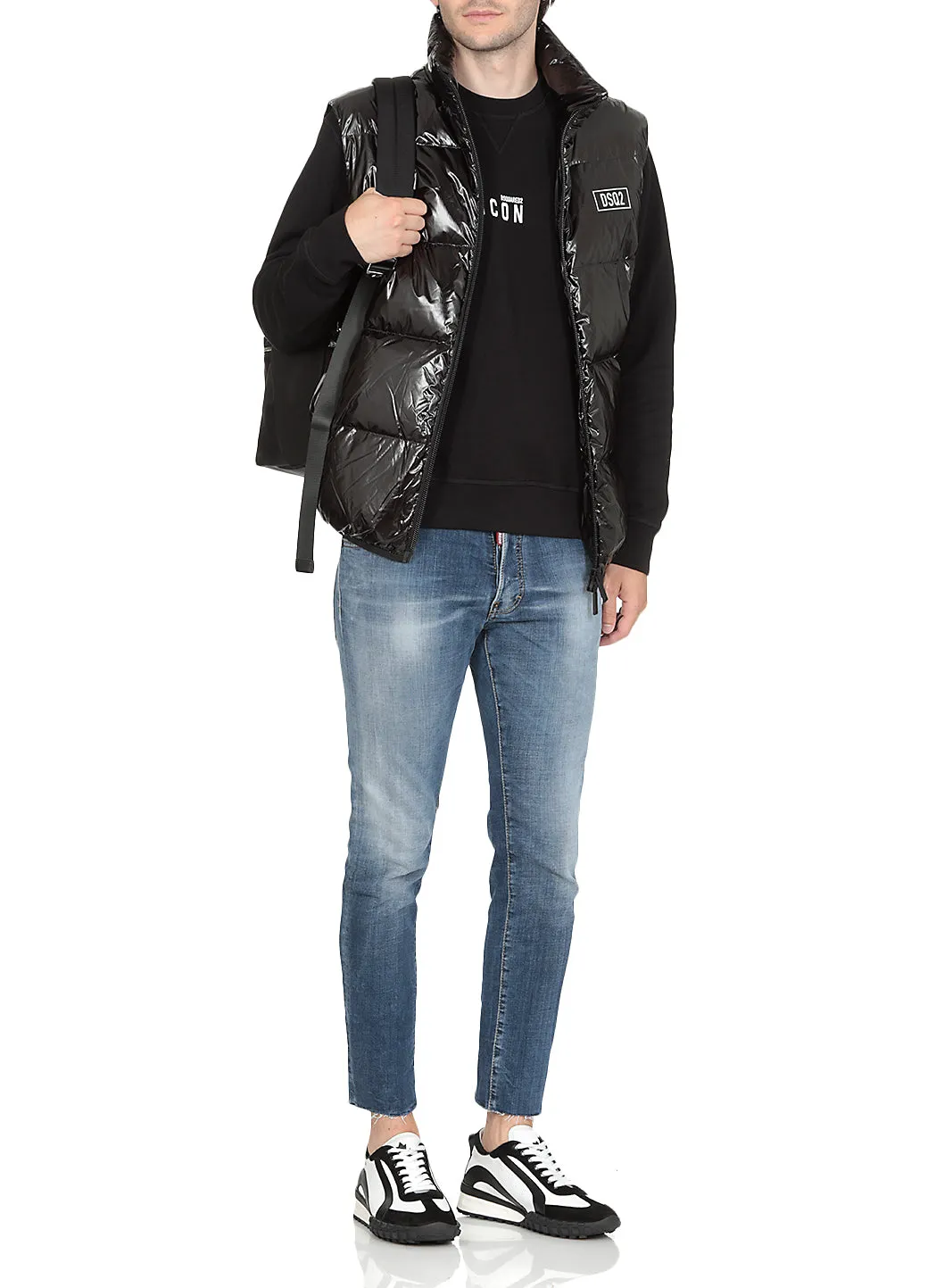 Dsquared2 Mid Rise Skinny-Fit Jeans