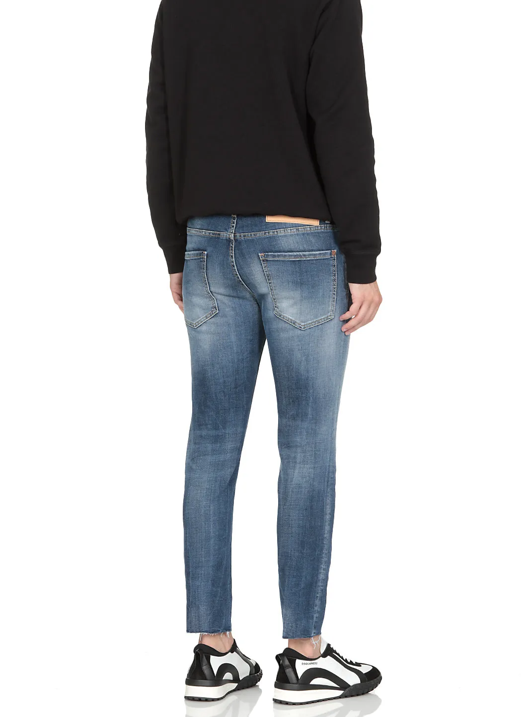Dsquared2 Mid Rise Skinny-Fit Jeans