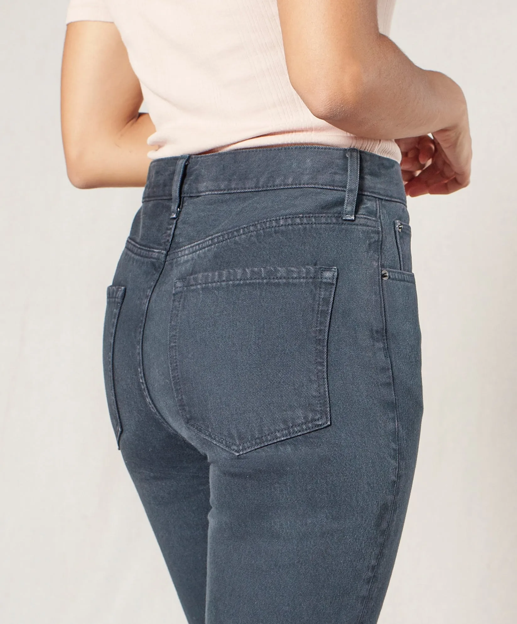 Dune High Rise Slim Fit Jeans - Outerworn