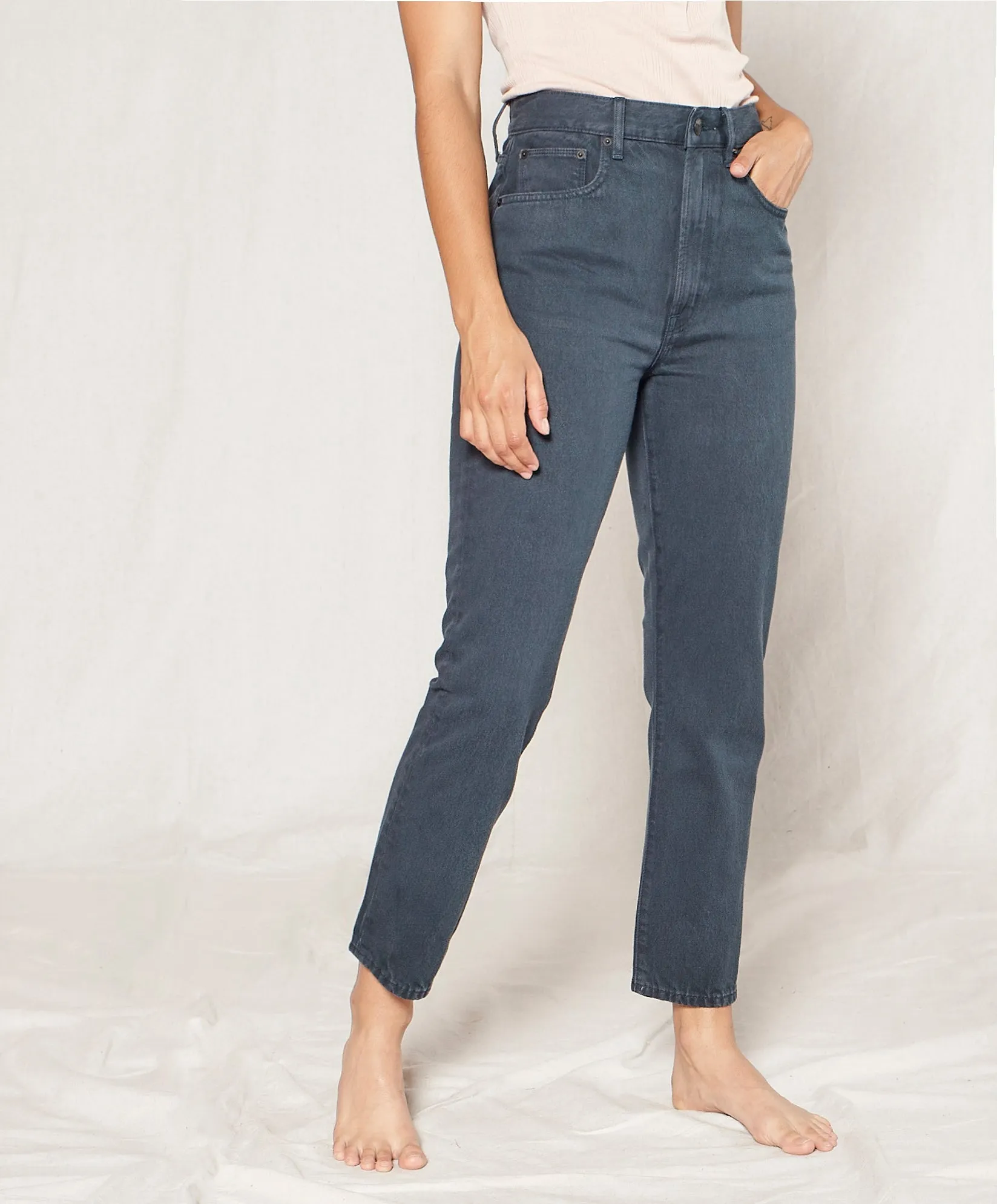 Dune High Rise Slim Fit Jeans - Outerworn