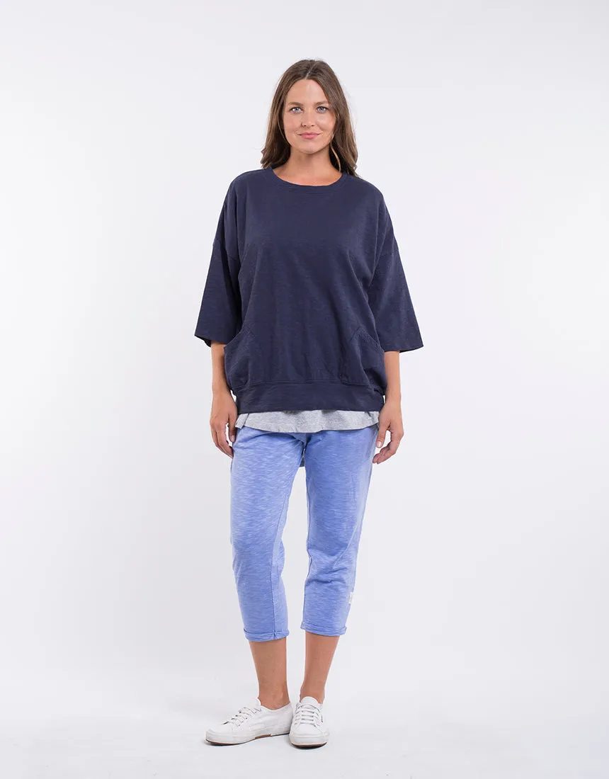 Elm Fundamental Mazie Sweat Navy