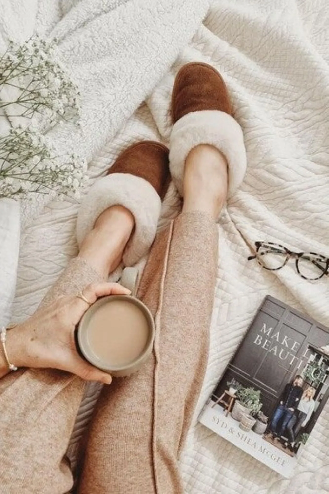 Emu Jolie Slipper Chestnut
