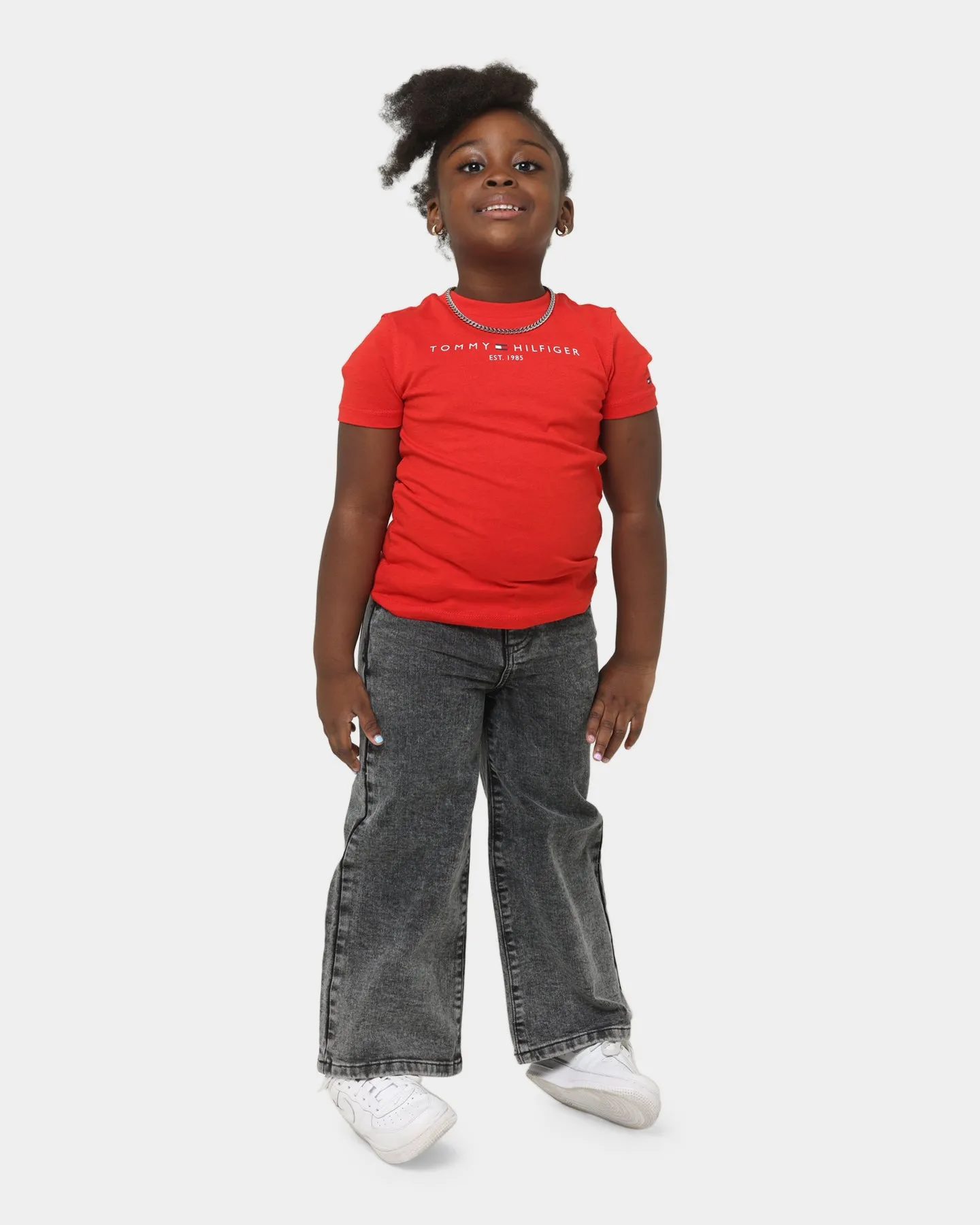 EN ES Kid's Forward Baggy Jean Black Wash