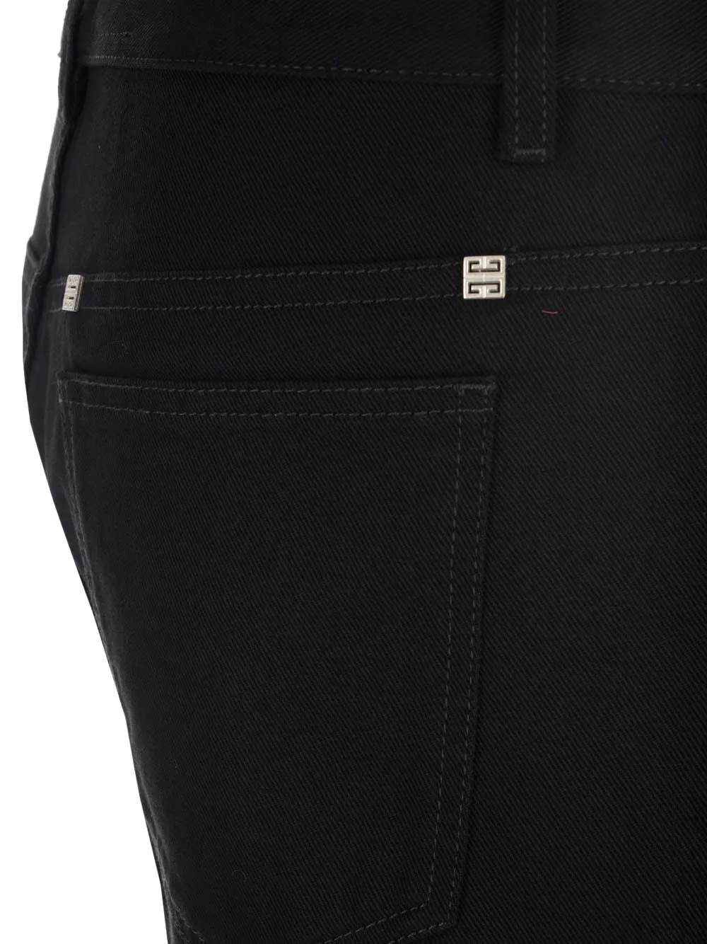 Givenchy	High-Waisted Straight-Leg Jeans