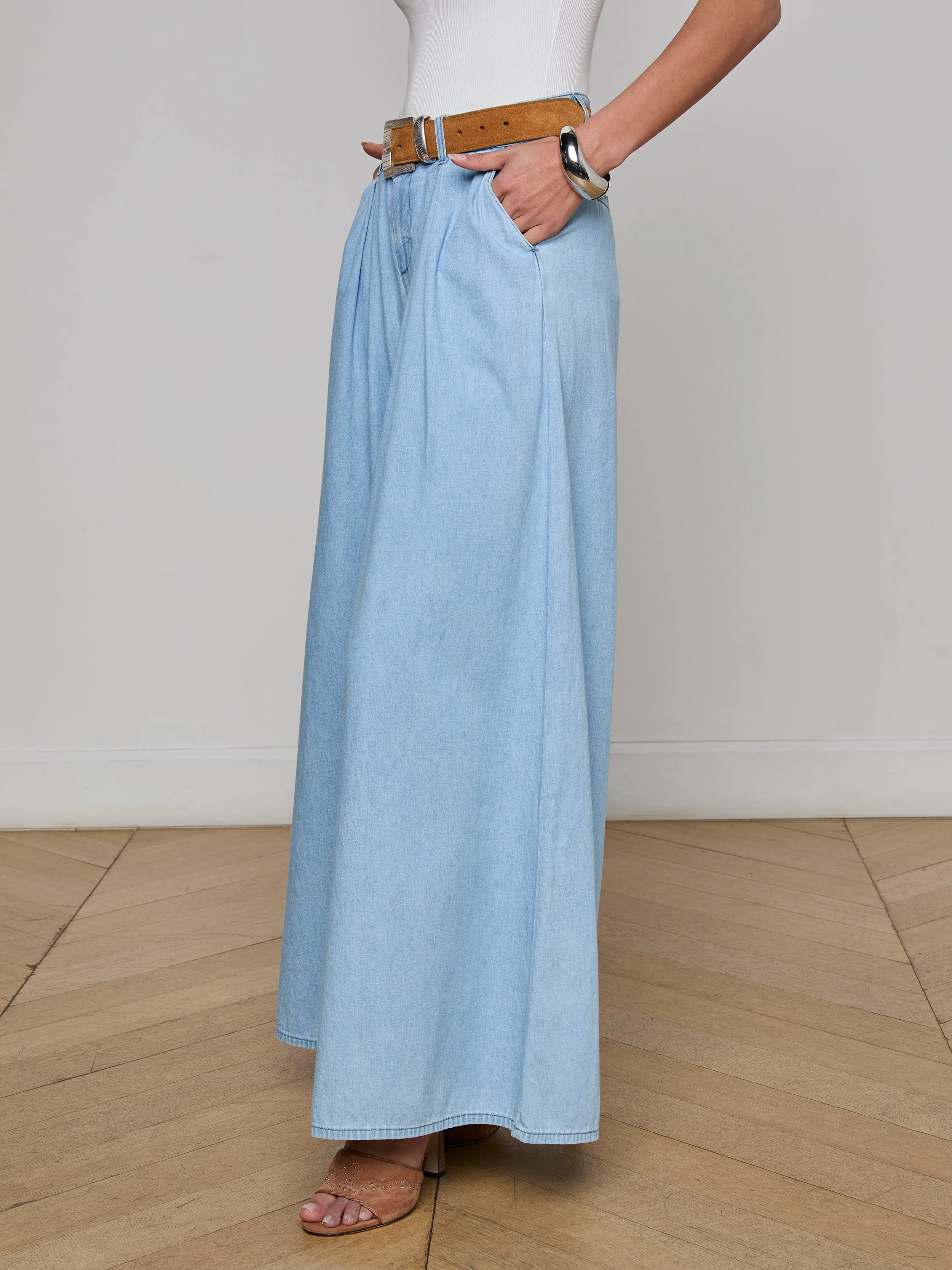 Hayes Low-Rise Palazzo Jean