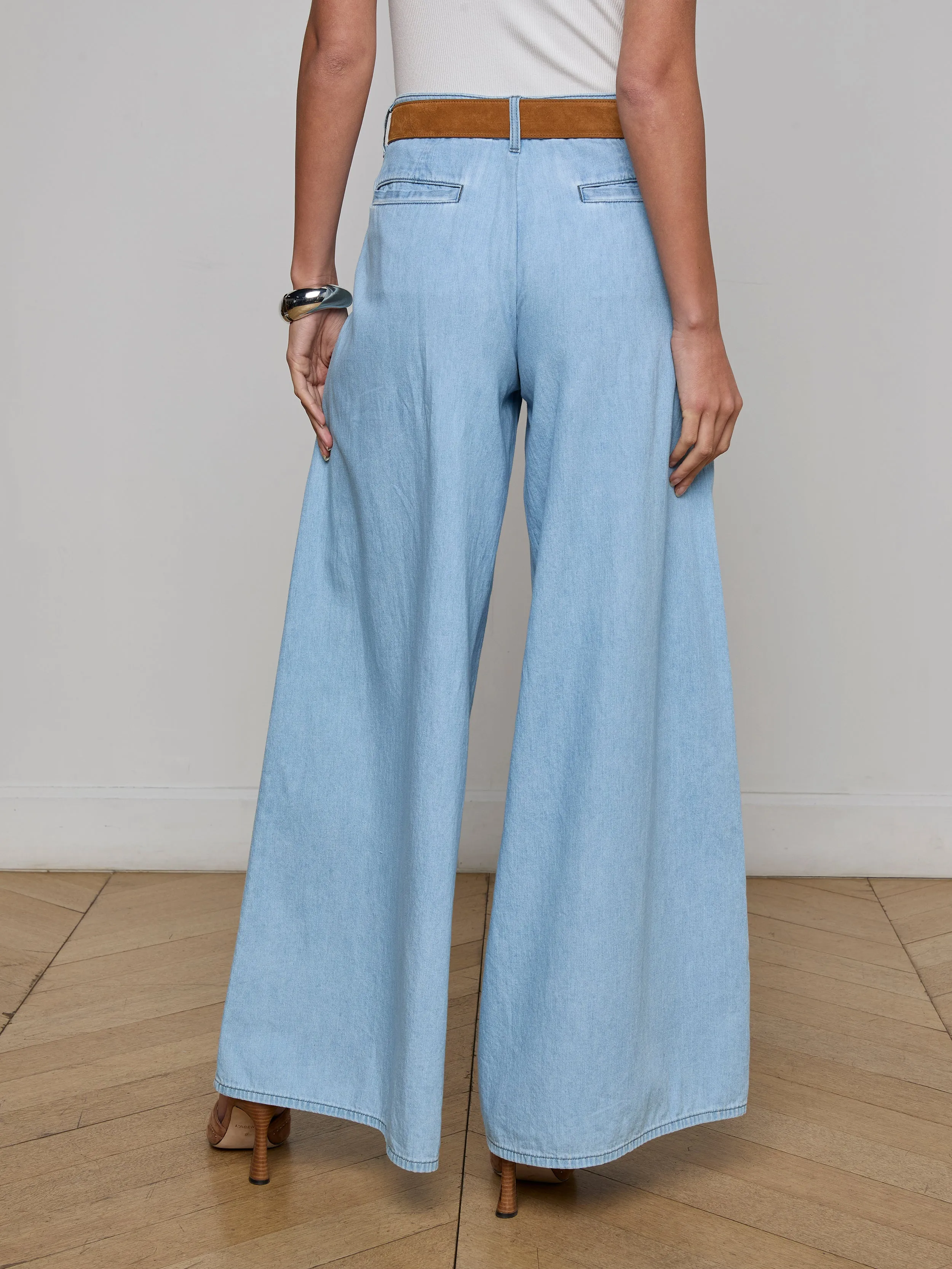 Hayes Low-Rise Palazzo Jean