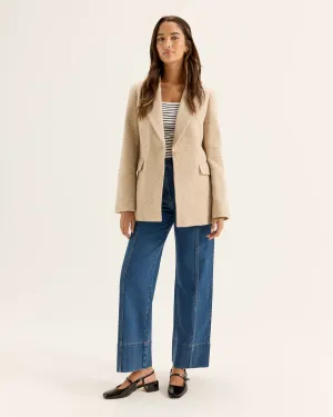 Herringbone Short Coat