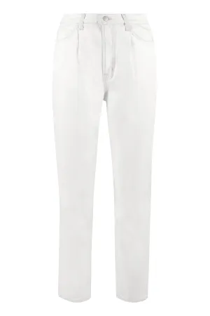 J Brand High-Rise Tapered Jeans