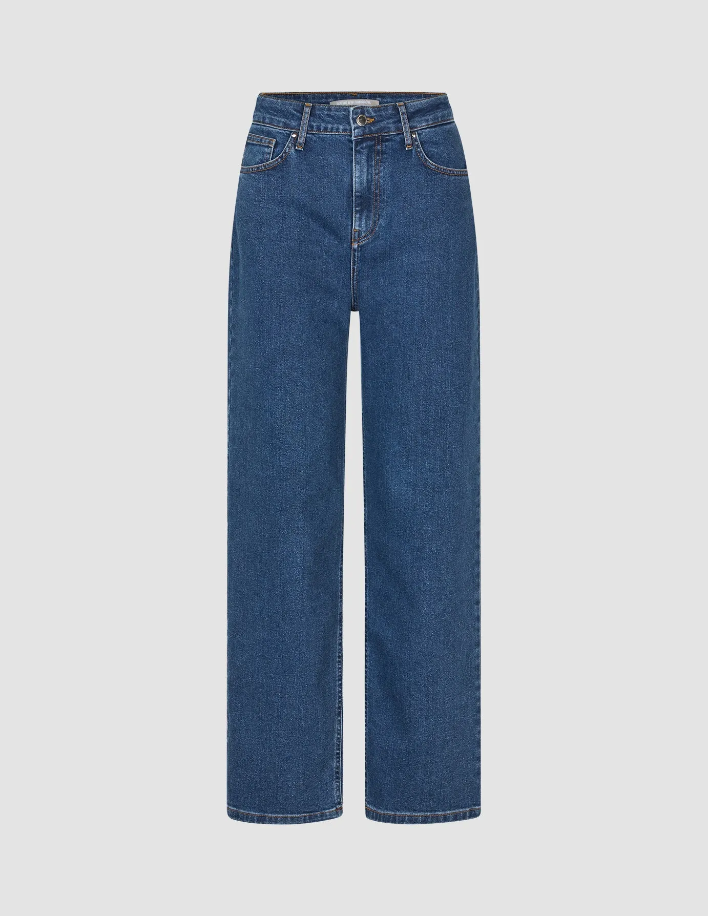 Jeans Straight Fit Medium Blue
