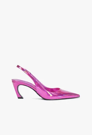 Lexi Sling Mid Specchio Pump