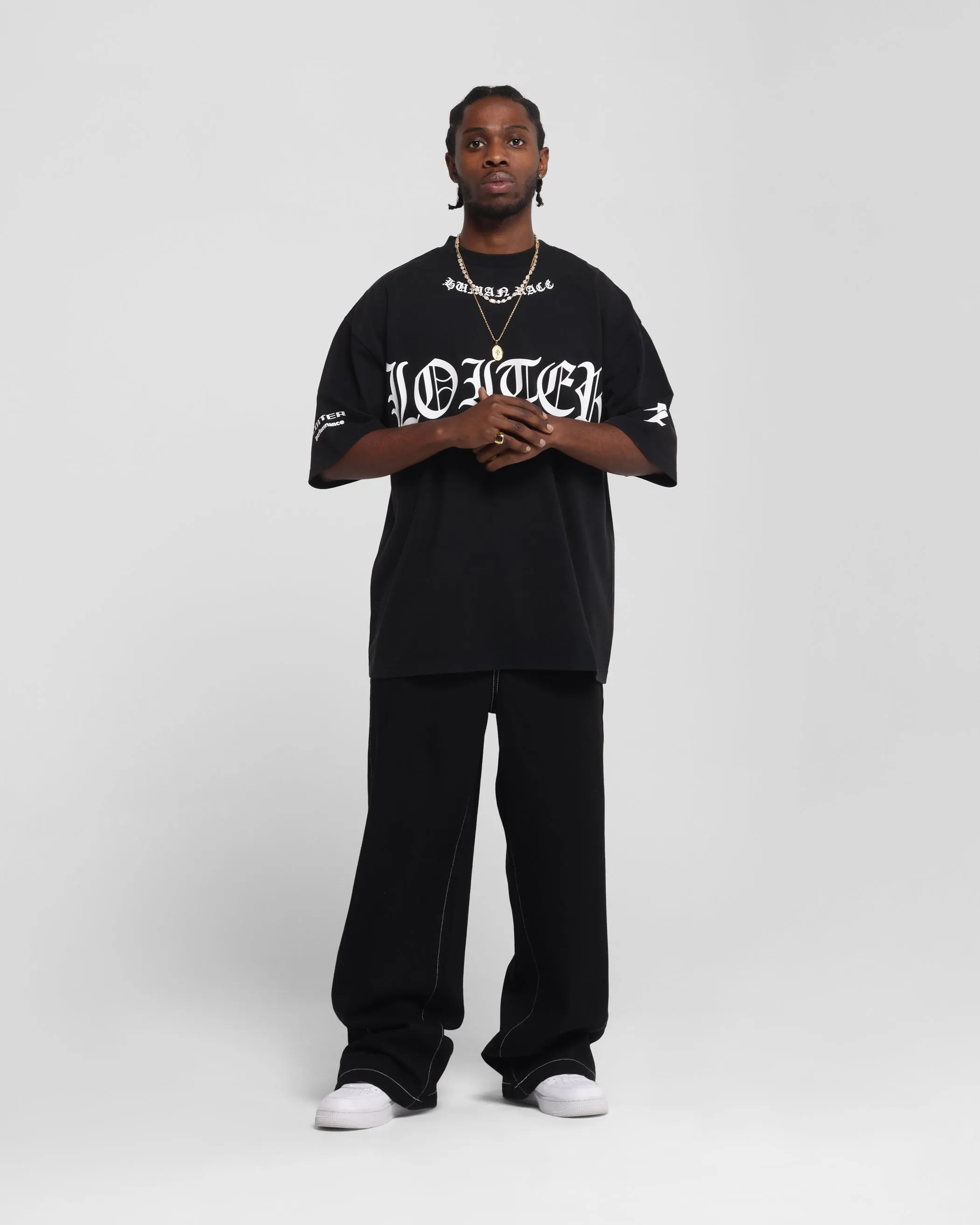 Loiter Shadow Jeans Black