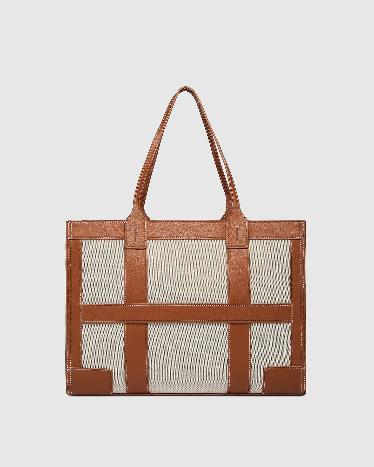 Louenhide Toorak Canvas Tote Bag Natural Tan