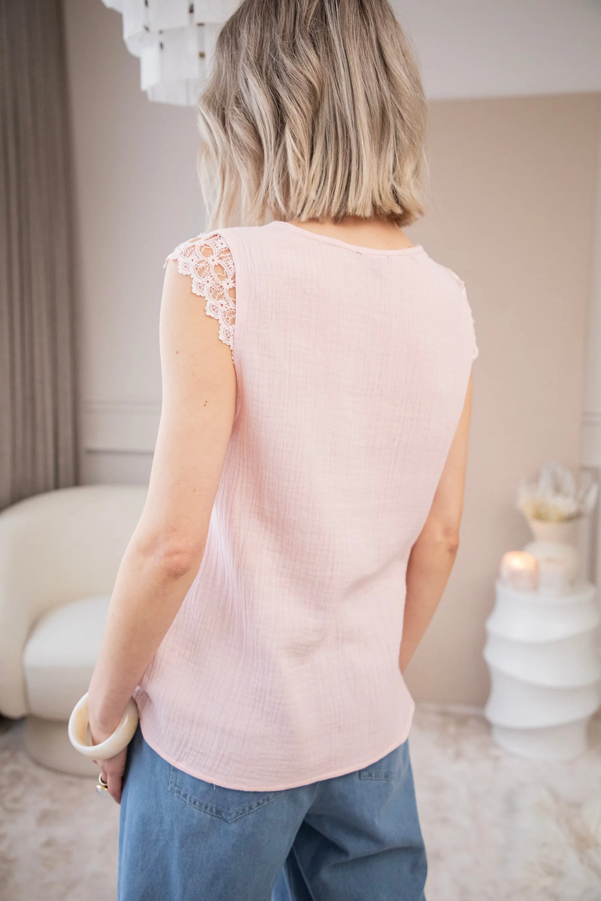 Love The Lace & Tetra Pink - Top