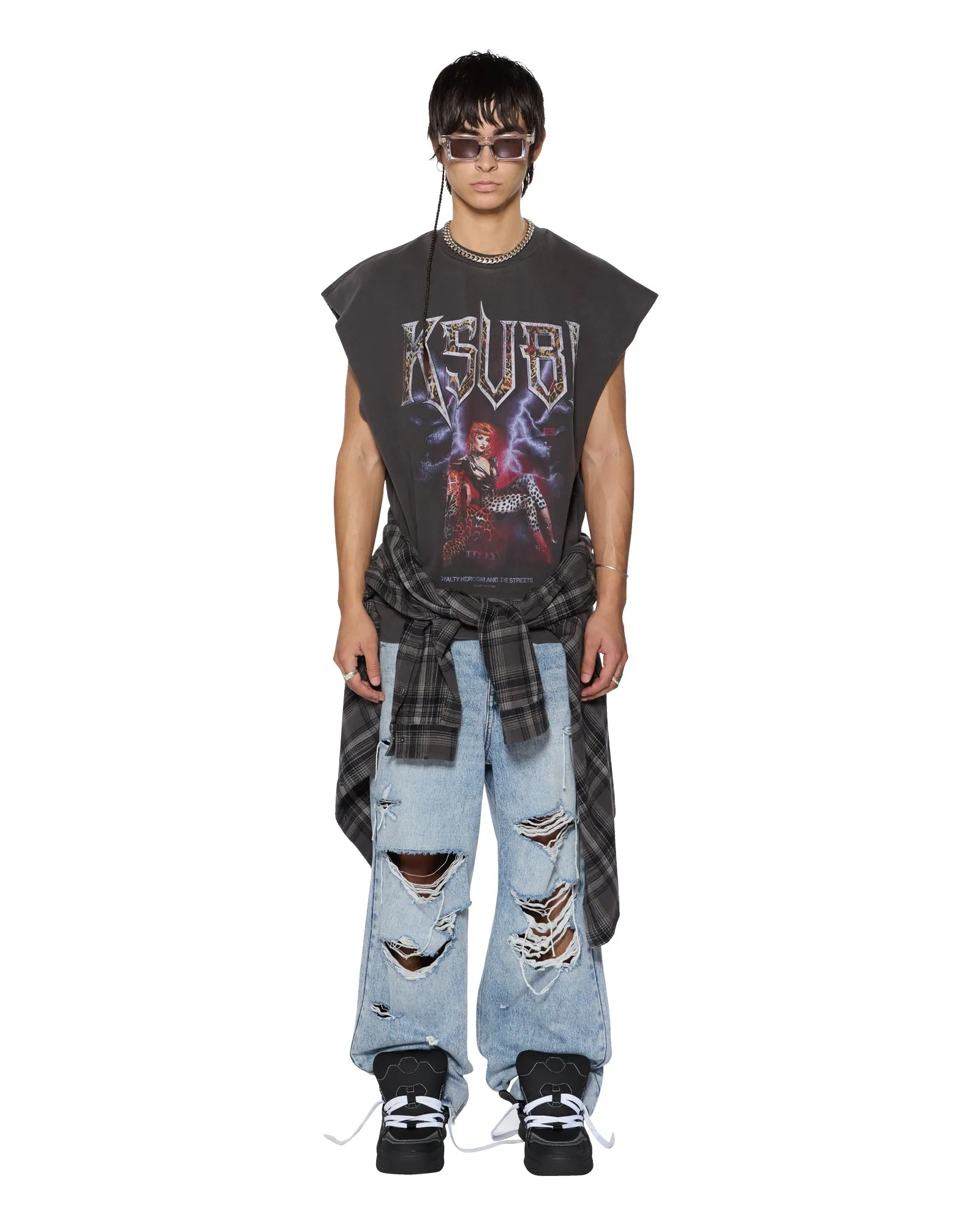 MAXX BUNKER BLUE TRASHED
