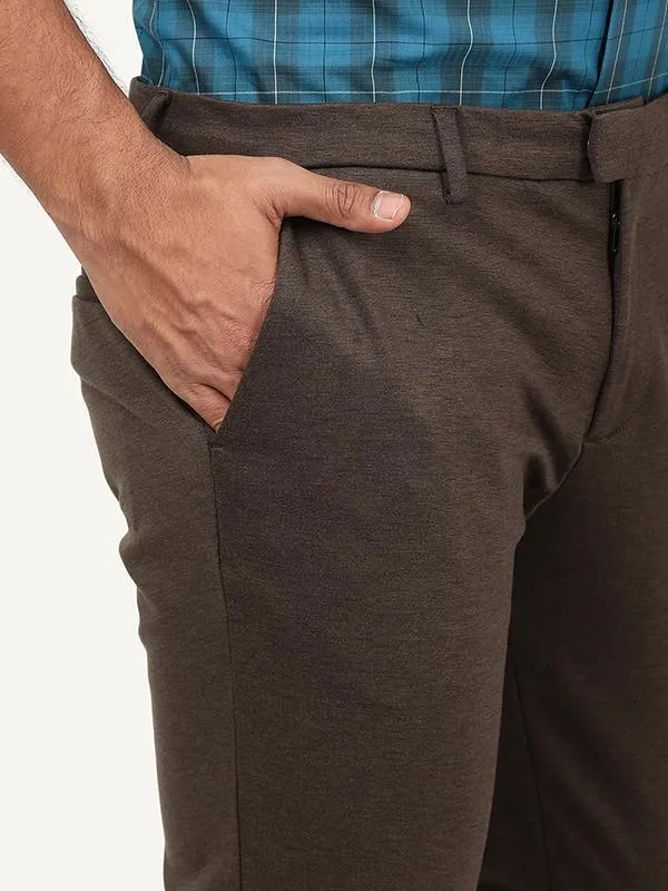 Men Urban Fit Polyester Blend Trouser