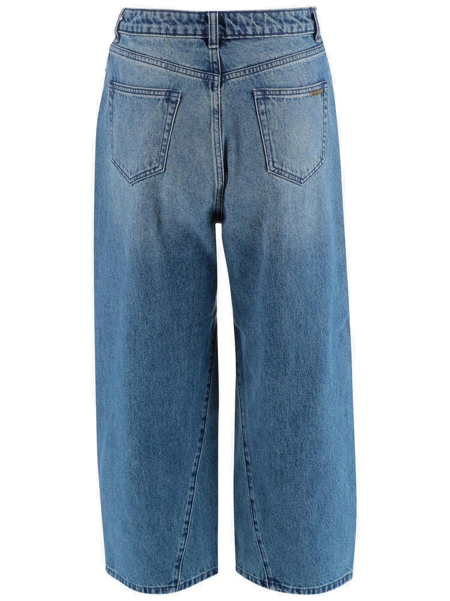 Michael Kors Cropped Wide Leg Jeans