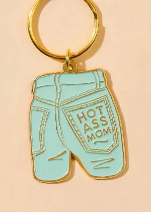 Mom Jeans Enamel Keychain