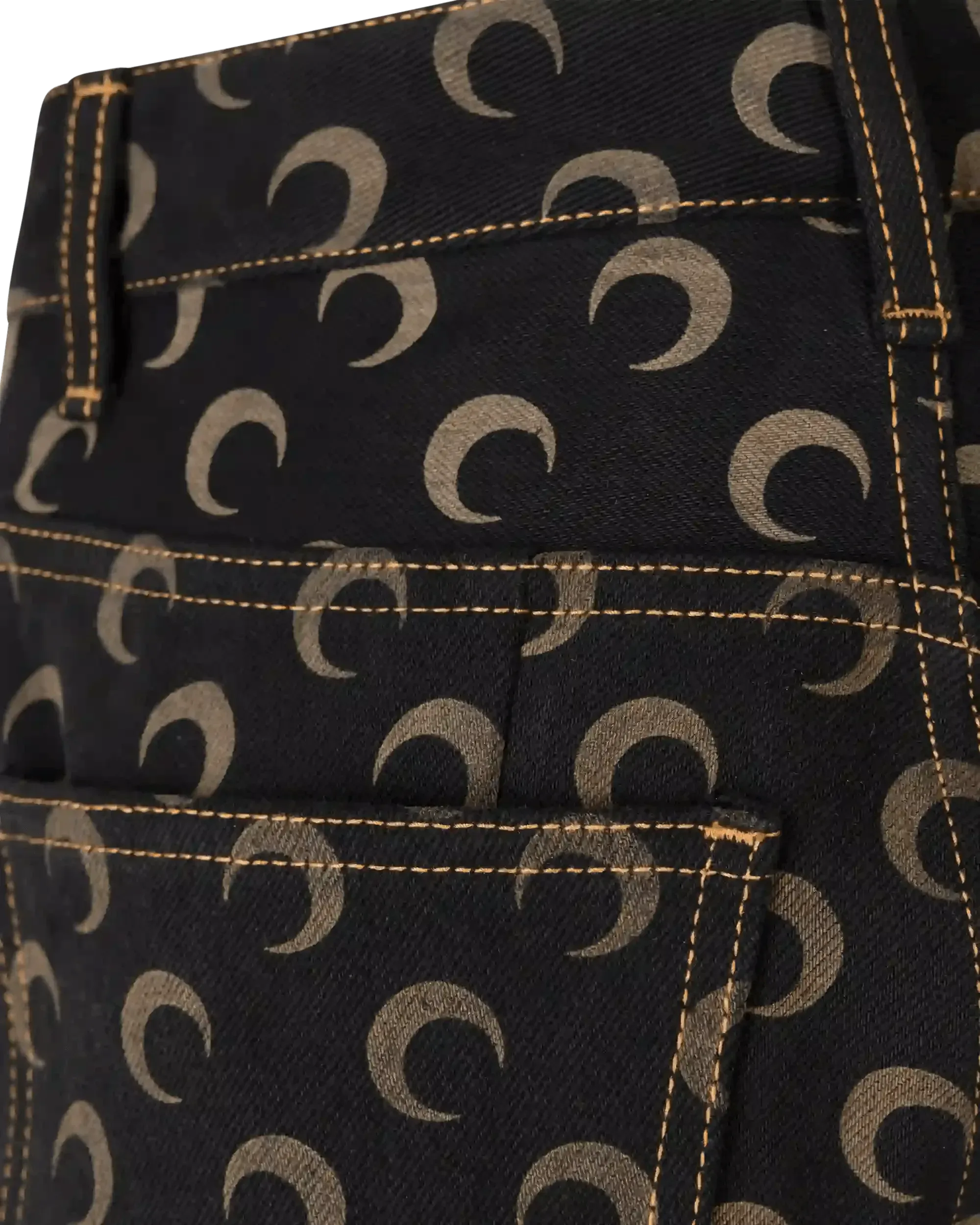 Moon Denim Straight Jeans